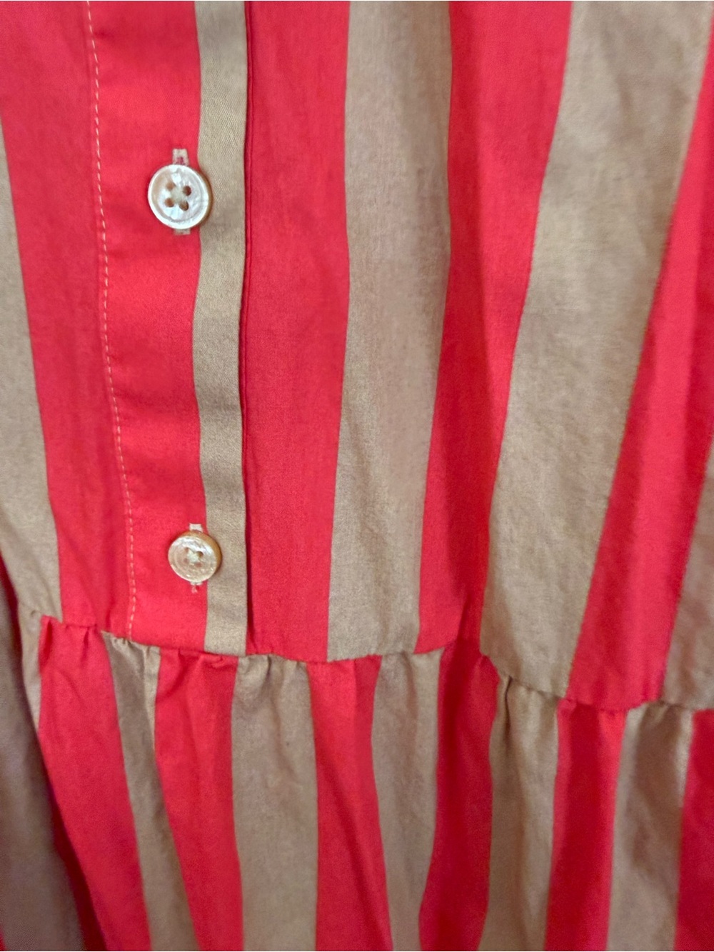 The Bettina Tiered Shirt Dress Maeve by Anthropologie 2X - Picture 8 of 16